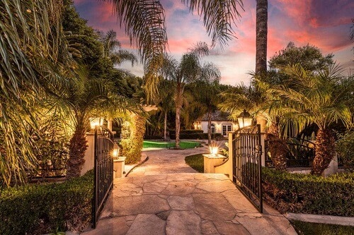 Rehab center gates outside